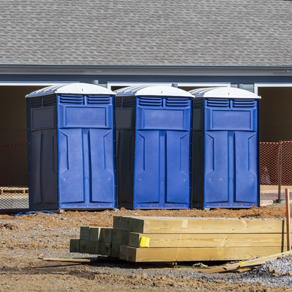 how do you dispose of waste after the porta potties have been emptied in Ware Neck